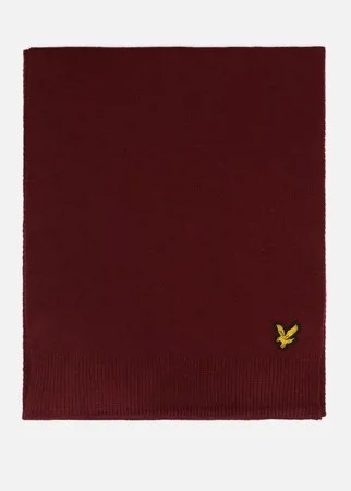 Шарф Lyle & Scott Classic, цвет бордовый