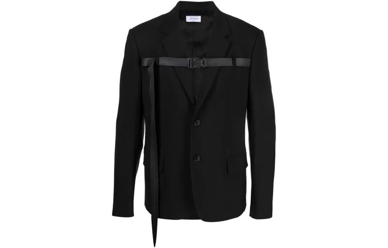 Деловой костюм мужской черный Off-White, черный