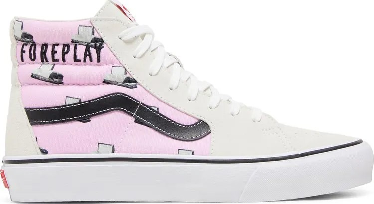 Кеды Vans Cali Thornhill Dewitt x Vault Sk8-Hi LX Pink Doomsday Foreplay, розовый