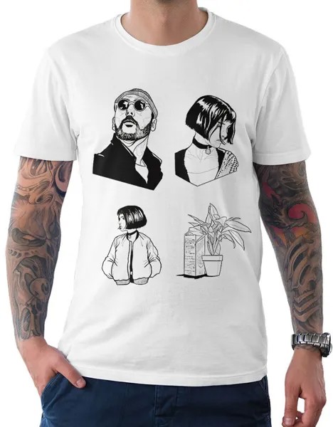 Футболка мужская Design Heroes 6166-leon-2 белая M
