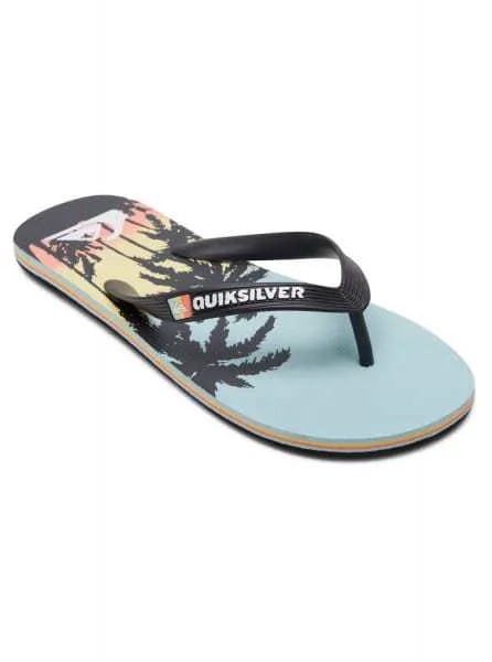 Вьетнамки мужские Quiksilver AQYL101264 голубые 43 EU