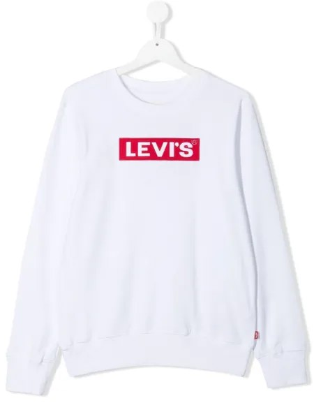 Levi's Kids толстовка с вышитым логотипом