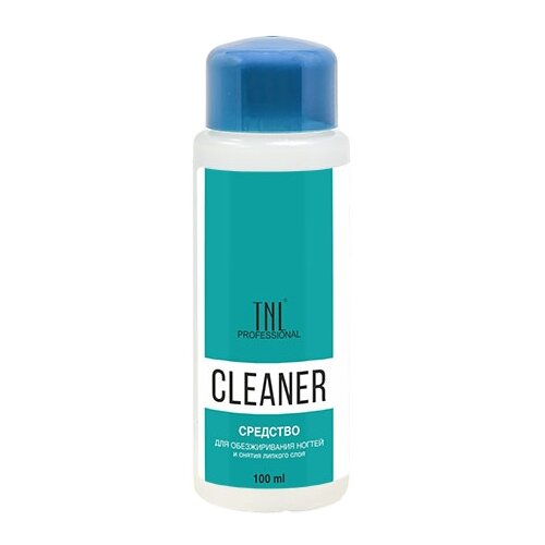 TNL Professional Средство для обезжиривания ногтей и снятия липкого слоя Cleaner 100 мл