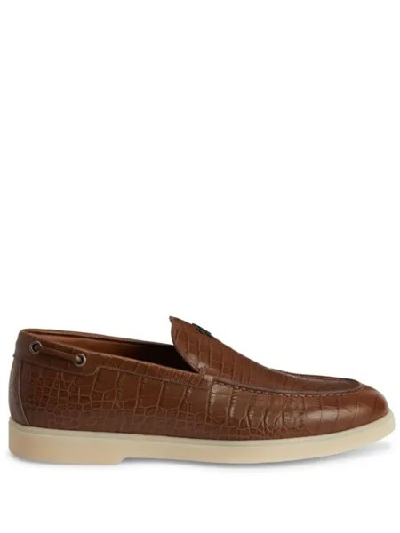 Giuseppe Zanotti лоферы The Maui, коричневый