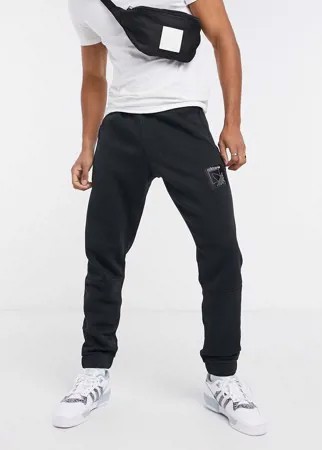 Черные джоггеры с логотипом adidas Originals SPRT-Черный