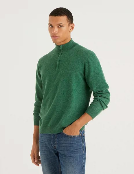 Свитер мужской United Colors of Benetton 21A_1002U7057 зеленый XL