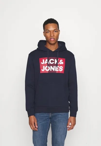 Толстовка ECORP LOGO NOOS Jack & Jones, темно-синий пиджак