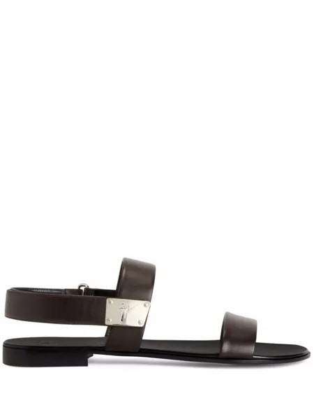 Giuseppe Zanotti сандалии Shaun, коричневый