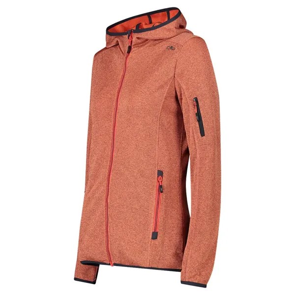 Куртка CMP 30H5856 Hooded Fleece, оранжевый