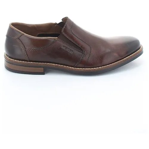 Туфли Rieker, демисезонные, натуральная кожа, размер 41, коричневый
