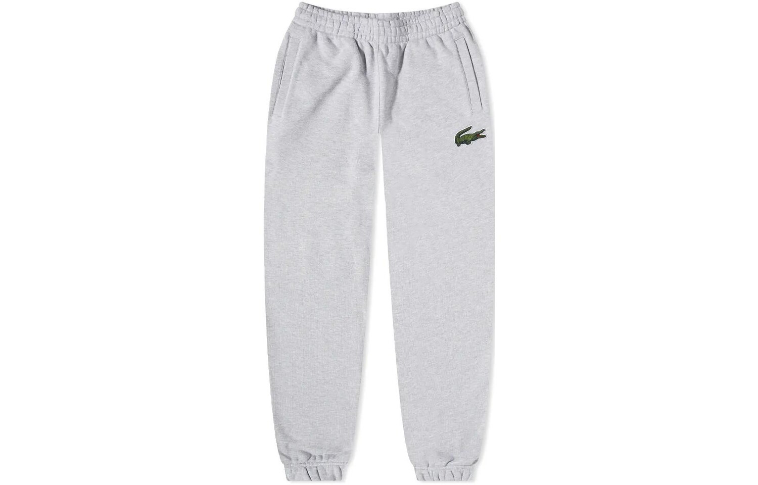 Трикотажные спортивные штаны мужские серые Lacoste, серый