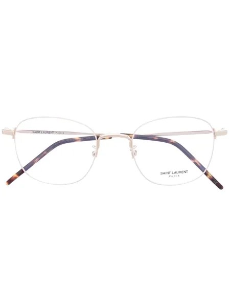 Saint Laurent Eyewear очки в круглой оправе