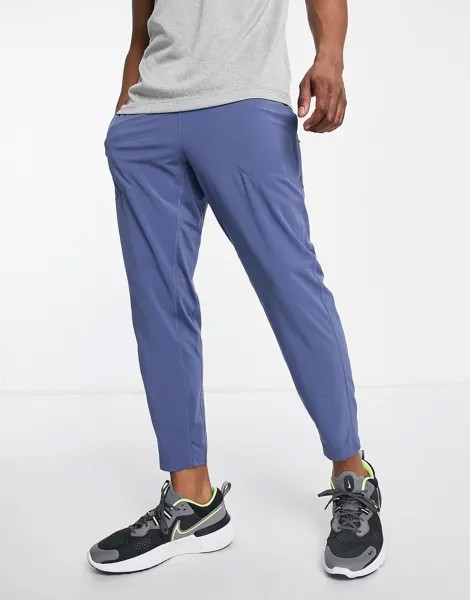 Синие зауженные джоггеры Nike Yoga Flex Nike Training