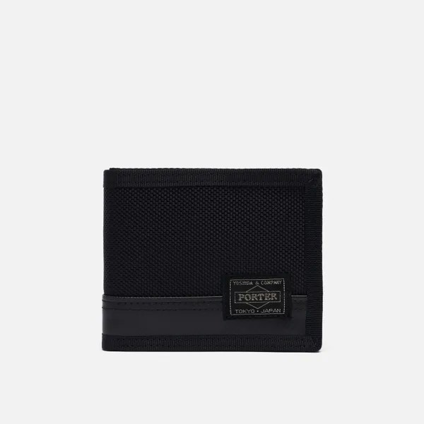 Портмоне мужское Porter-Yoshida & Co Heat Ballistic Nylon черное