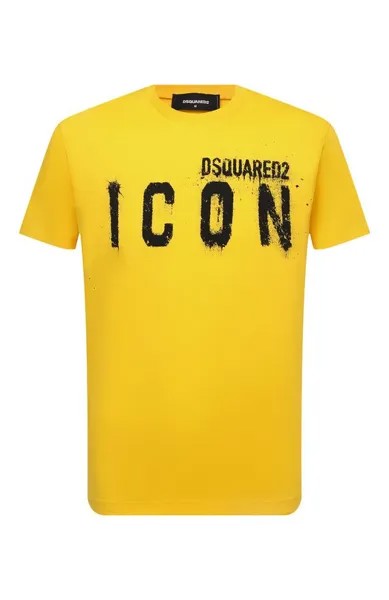 Хлопковая футболка Icon Dsquared2