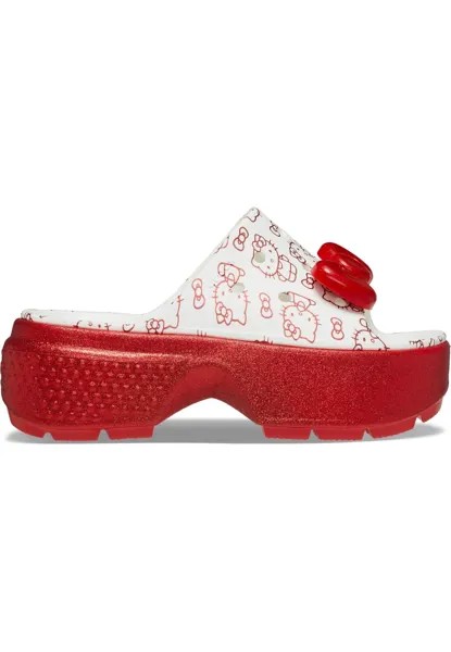 Сабо HELLO KITTY STOMP SLIDE. Crocs, цвет white