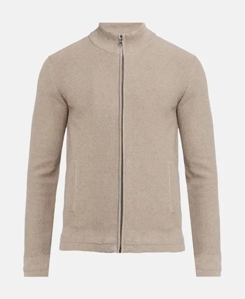 Кардиган Hackett London, серо-коричневый