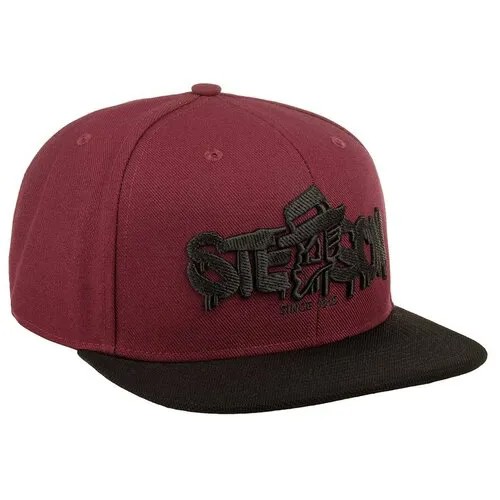 Бейсболка с прямым козырьком STETSON 7785101 BASEBALL CAP TOOTHPICK REBEL, размер ONE
