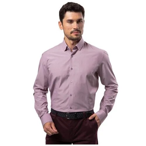 Рубашка GroStyle, размер 43/182, фиолетовый