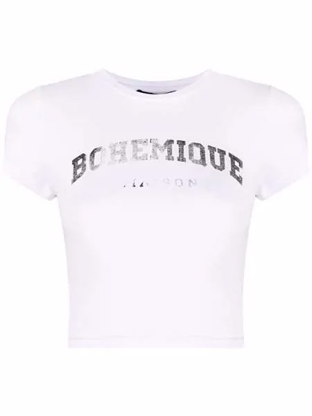 Maison Bohemique футболка с логотипом