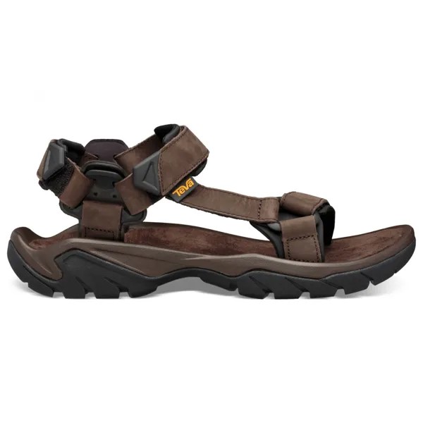 Сандалии Teva Terra Fi 5 Universal Leather, цвет Turkish Coffee