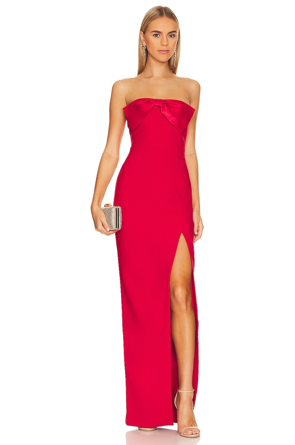 Платье LIKELY Tricia Gown, цвет Scarlet