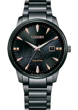 Японские наручные  мужские часы Citizen BM7595-89E. Коллекция Ecо-Drive