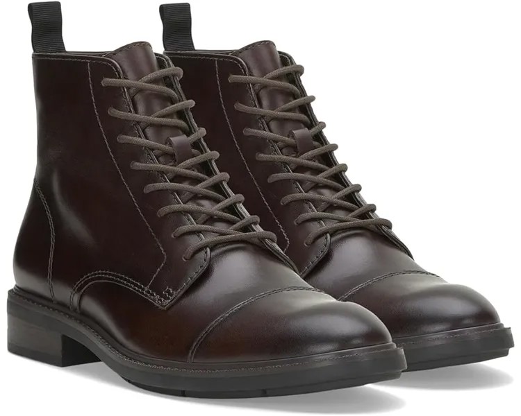 Ботинки Vince Camuto Ferko Lace-Up Cap Toe Boot, темно-коричневый