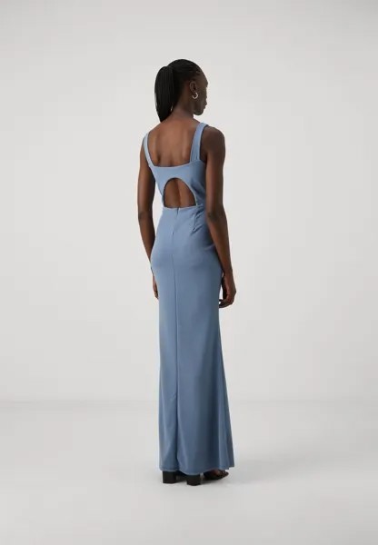 Платье из джерси Rosie Cut Out Maxi WAL G, пестрый светло-голубой