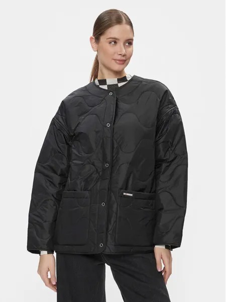 Переходная куртка стандартного кроя Tommy Jeans, черный