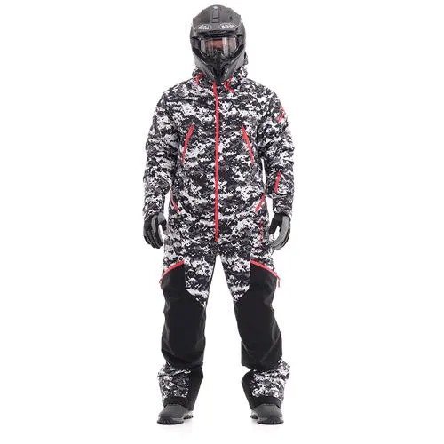 Dragonfly Комбинезон Extreme 2.0 MAN Camo-Black. Утепленный.