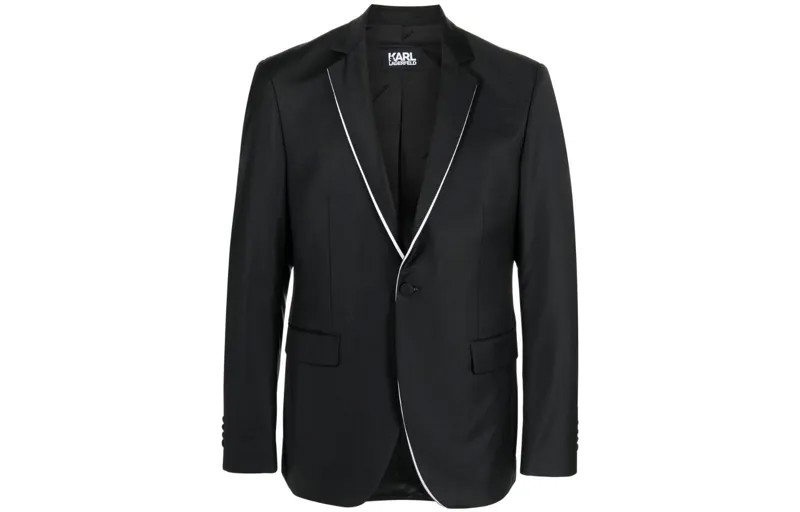 KARL LAGERFELD Мужской деловой костюм, цвет Black