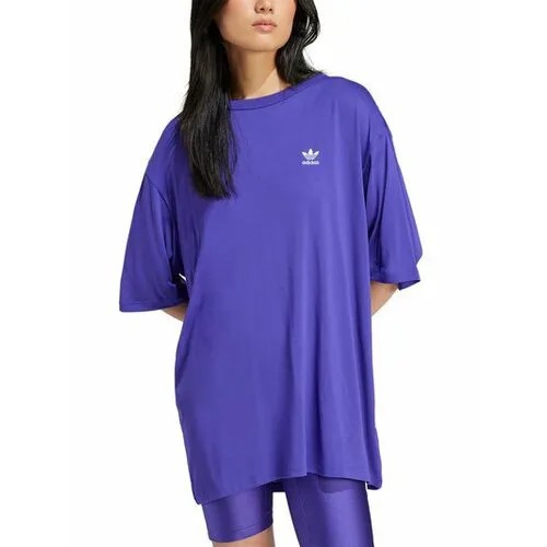 Футболка спортивная adidas Originals, размер S INT, фиолетовый
