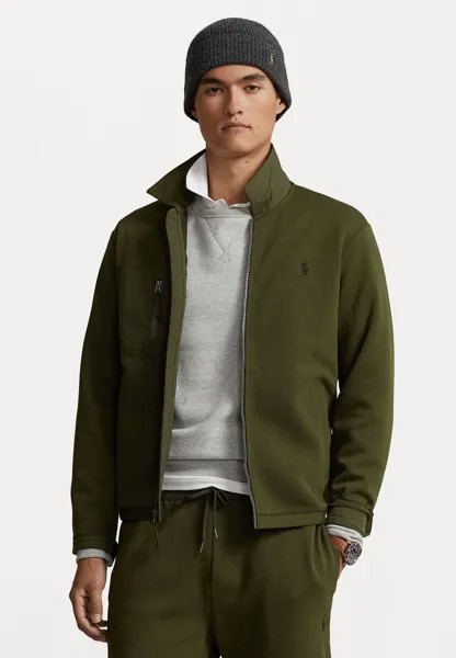 Толстовка на молнии Polo Ralph Lauren Long Sleeve, фирменная оливка