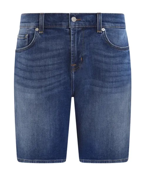Джинсы узкого кроя 7 For All Mankind, синий