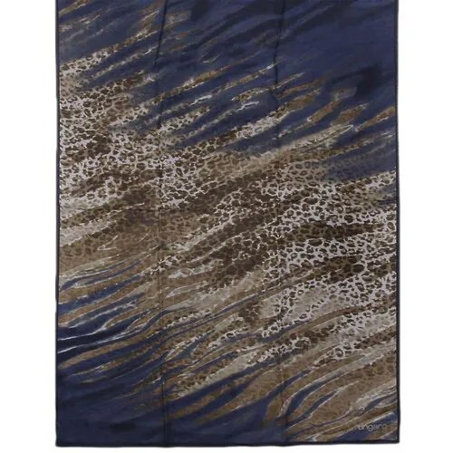 Палантин Ungaro, 180х70 см, коричневый, синий