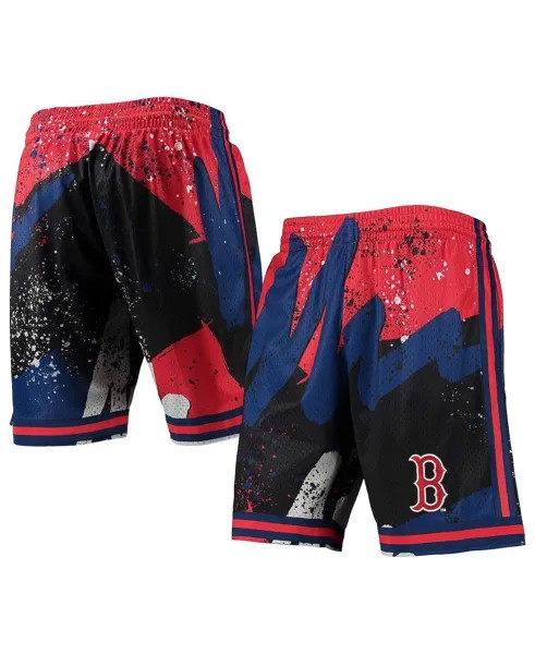 Мужские красные шорты Boston Red Sox Hyper Hoops Mitchell & Ness