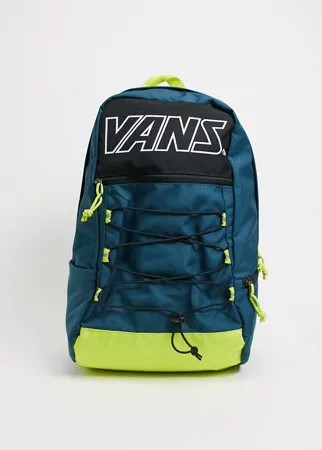 Синий рюкзак с желтыми вставками Vans Snag Plus-Голубой