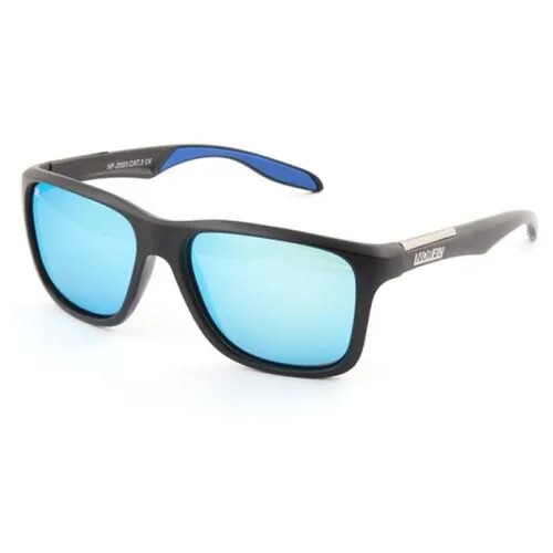 Солнцезащитные очки NORFIN, голубой, черный