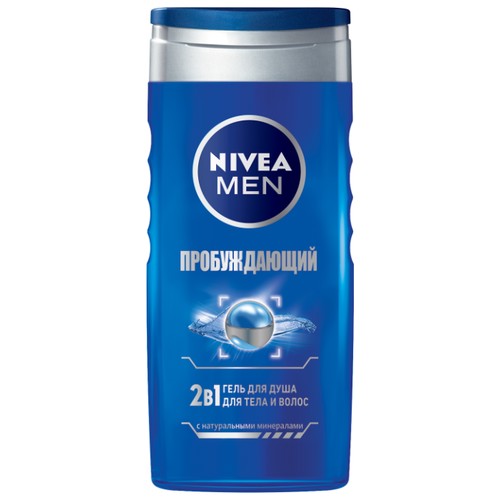 Гель для душа Nivea Men Пробуждающий, 250 мл