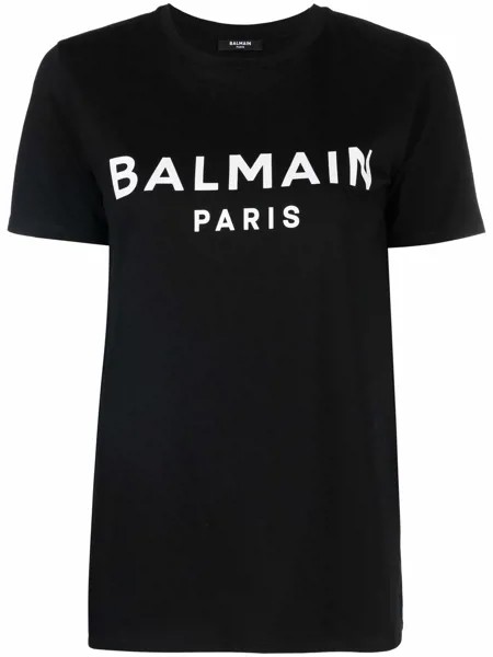 Balmain logo-print cotton T-Shirt