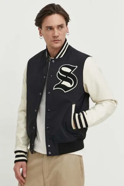 Куртка бомбер Superdry, черный