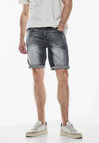 STREET ONE МУЖЧИНЫ Прямые джинсы, 5 карманов Street One Men, серый