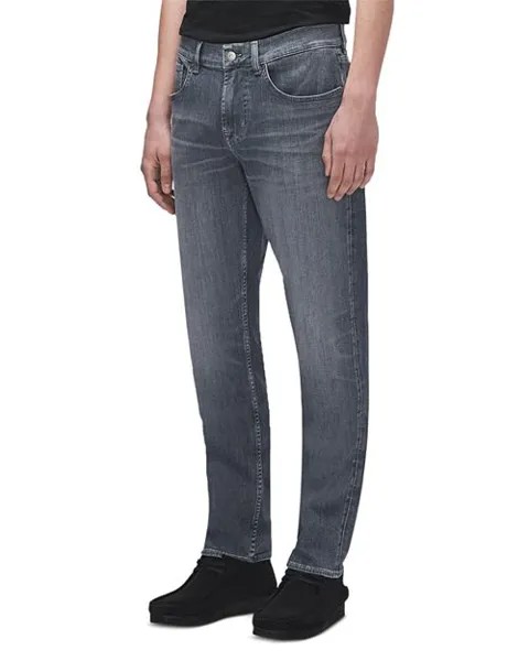 Джинсы Slimmy Slimmy Slim Fit в цвете Pristine 7 For All Mankind, цвет Gray
