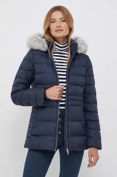 Пуховик Tommy Hilfiger, темно-синий