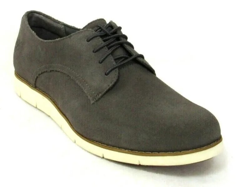 ЛЕГКИЕ ЖЕНСКИЕ ОКСФОРДЫ ИЗ СЕРОЙ ЗАМШИ TIMBERLAND #A1B3J