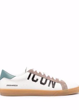 Dsquared2 кеды с принтом Icon