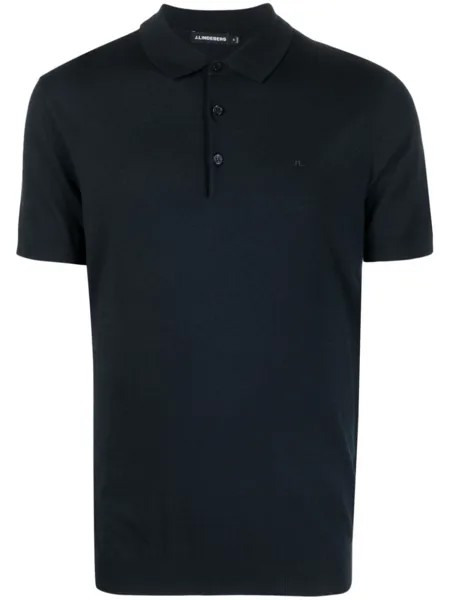 J.Lindeberg рубашка поло Ridge Rayon Silk, синий