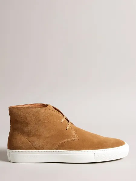 Замшевые кроссовки Ted Baker Clarecs Chukka Hybrid, светло-коричневые