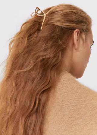 Stradivarius Металлические Заколки Для Волос Желтый 103